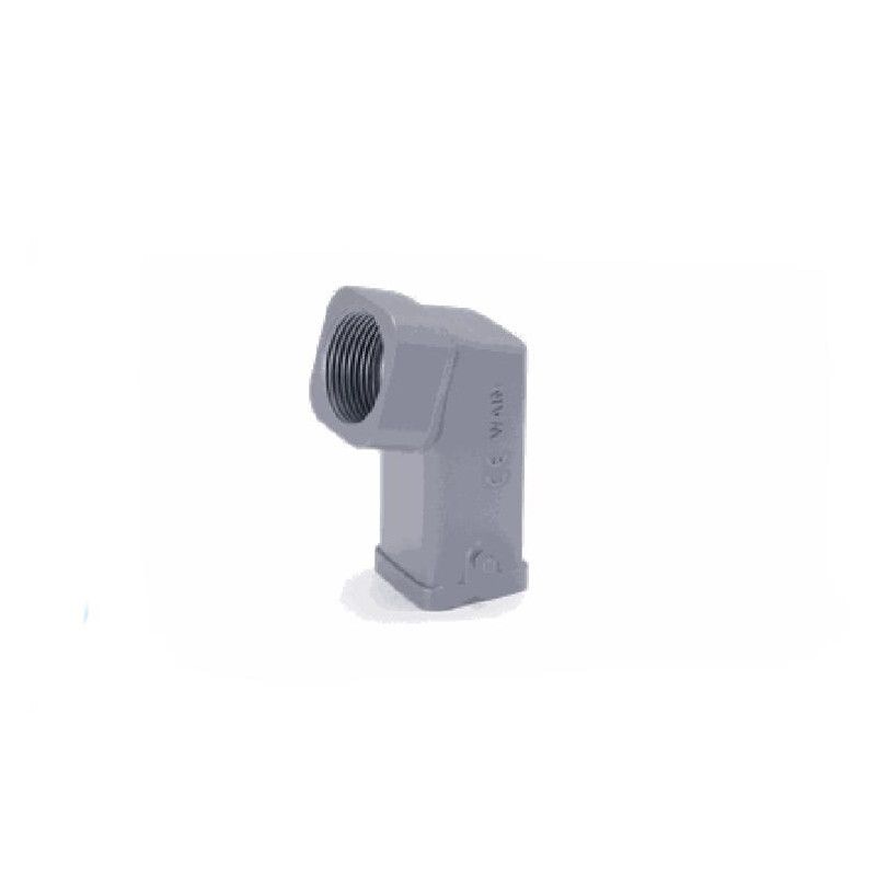 Capot 3A, Alliage de zinc moulé, IP65, Sortie horizontale, M25